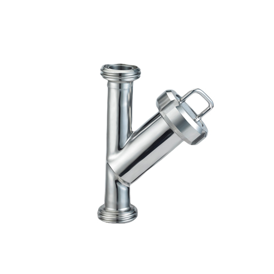 Crépine de type Y serrée hygiénique en acier inoxydable JN-STZT-23 1005
