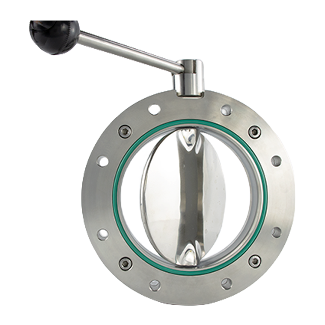 Valve de poudre de qualité hygiénique de haute pureté, pour l'industrie de la bière, des boissons, des produits laitiers et des pharmacies