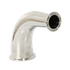 Coude serré à jambe longue de 45 ° sanitaire ISO2037 L2KS AS1528.3 JN-FT-20 5002 en acier inoxydable