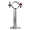  Support de tuyau de montage en acier inoxydable, anneau de serrage avec vis pour le maintien du tuyau