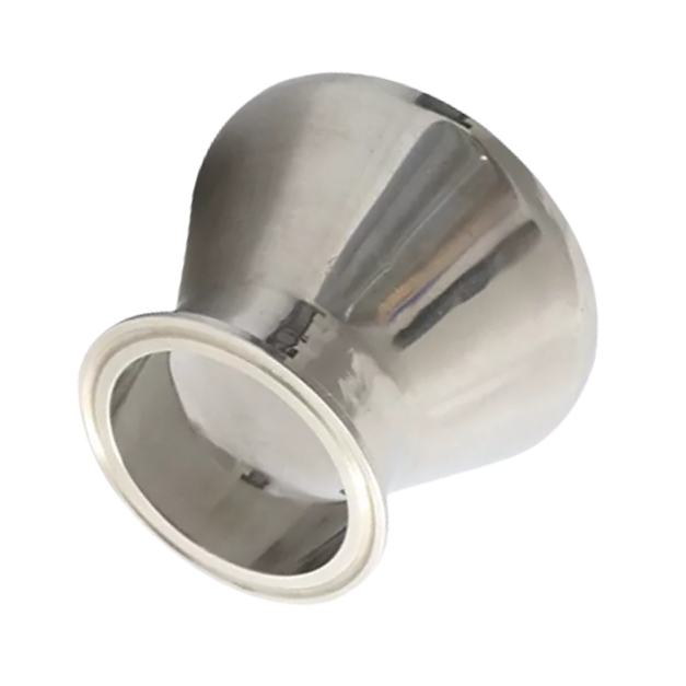 BPE JN-FT-20 7019 ISO/IDF Réducteur de raccord de tuyau concentrique en acier inoxydable 31/32-14MP avec extrémité à souder