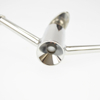 Valve d'échantillon standard aseptique personnalisée sanitaire en acier inoxydable
