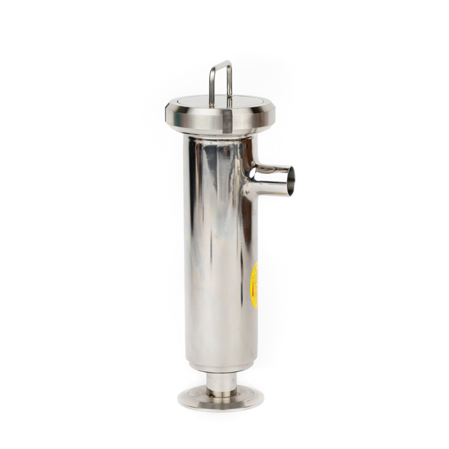 Crépine droite à angle à installation rapide personnalisée en acier inoxydable 