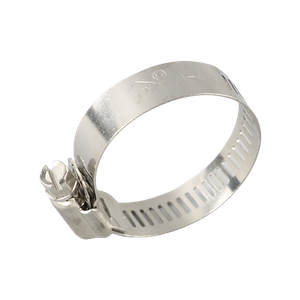 Collier de serrage rétractable pour tuyau d'entraînement à vis sans fin en spirale en acier inoxydable sanitaire