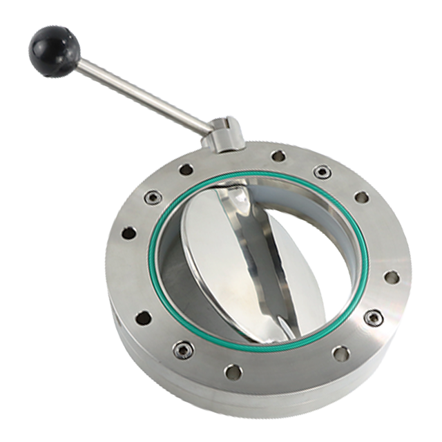 Valve de poudre de qualité hygiénique de haute pureté, pour l'industrie de la bière, des boissons, des produits laitiers et des pharmacies