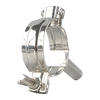 Support de pince de tuyau de cintre de Tube d'acier inoxydable à pince support de tuyau rond