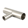 Té de réduction sanitaire de tube de soudure d'acier inoxydable DIN11850 BPE-S7SWWK