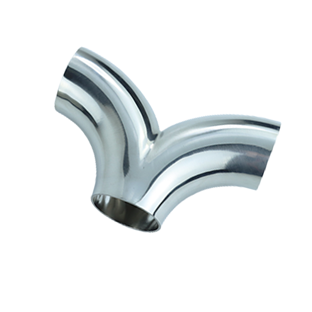 Té balayé soudé de type R de décapage DIN11850 3A en acier inoxydable pour le lait JN-FT-23 3018