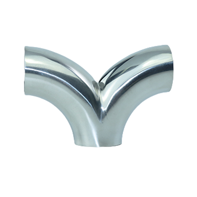 Té de mouette en forme de Y sanitaire DIN11851 3A en acier inoxydable pour l'industrie de l'eau JN-FT-23 3020