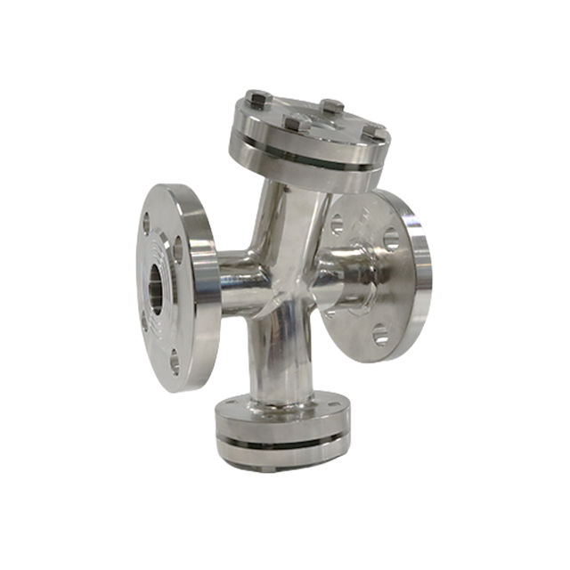 Verre de vue de type clapet en ligne pour tuyau SS316L en acier inoxydable