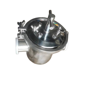 Filtre à panier magnétique sanitaire à trois pinces en acier inoxydable SS316L pour le traitement de l'eau