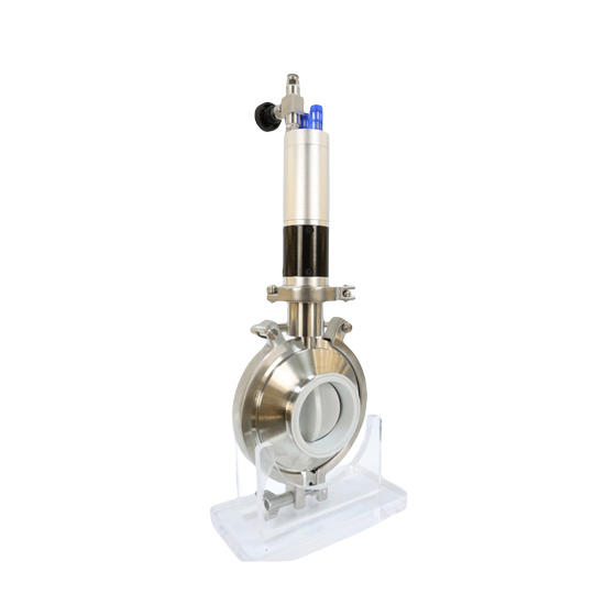 Vanne papillon de dosage à trois pinces en acier inoxydable, résistante à la Corrosion, JN- SDV 23 1001