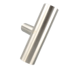 Té de réduction sanitaire de tube de soudure d'acier inoxydable DIN11850 BPE-S7SWWK