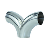 Té de mouette en forme de Y sanitaire DIN11851 3A en acier inoxydable pour l'industrie de l'eau JN-FT-23 3020