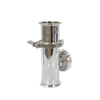 Verre d'écoulement de vue longitudinal serré par haute performance de l'acier inoxydable SS304 