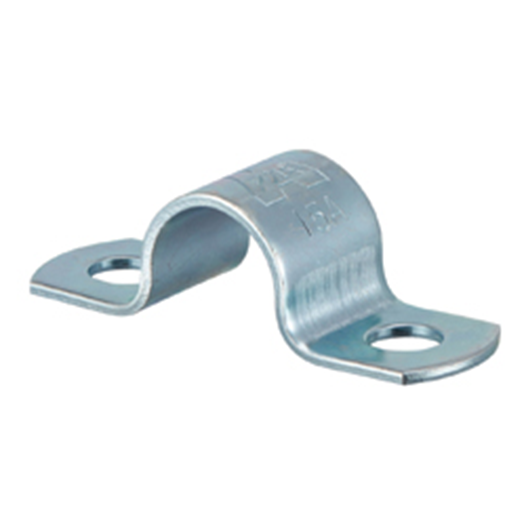  Supports de fixation de sangle de Conduit de selle de type U à deux trous en acier inoxydable rigide, pince de Tube