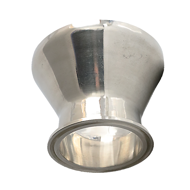 BPE JN-FT-20 7019 ISO/IDF Réducteur de raccord de tuyau concentrique en acier inoxydable 31/32-14MP avec extrémité à souder