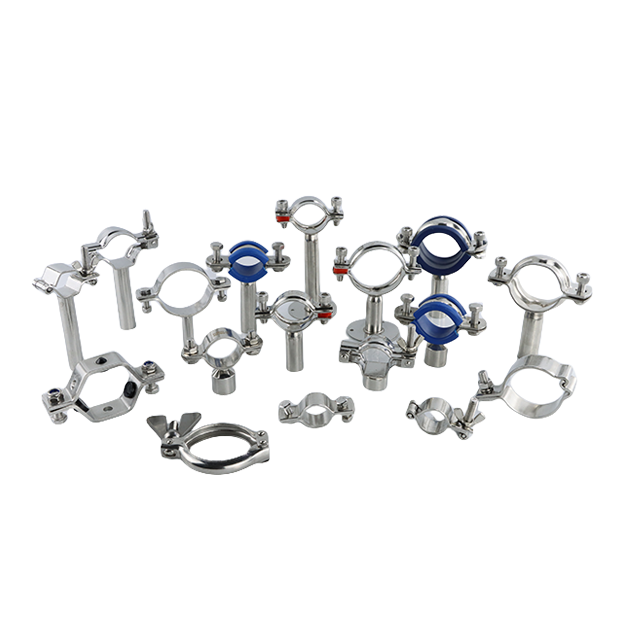  Support de collier de serrage réglable en acier inoxydable avec support de patron 