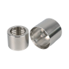 Adaptateur de virole à sertir en acier inoxydable SS316, qualité alimentaire, haute qualité, JN-FL 23 2008