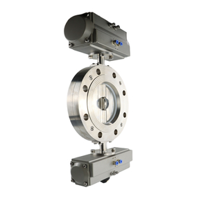 Acier inoxydable SS304 de qualité alimentaire JN-XW 23 1001 Valve de dosage rotative à double palette à 360 degrés