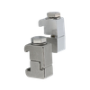  Étrier de Calmp à bride boulonnée sanitaire double C en acier inoxydable