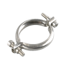 Collier de serrage en V pour échappement sanitaire en acier inoxydable, collier de serrage pour tuyau en V