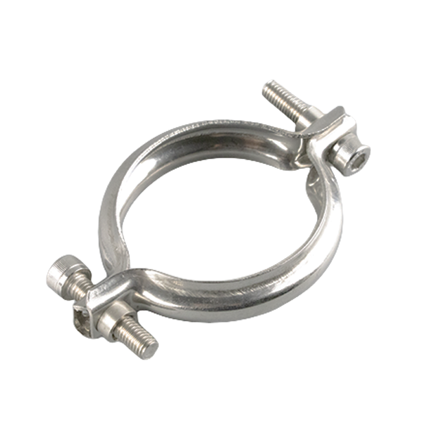 Collier de serrage en V pour échappement sanitaire en acier inoxydable, collier de serrage pour tuyau en V