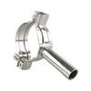 Support de pince de tuyau de cintre de Tube d'acier inoxydable à pince support de tuyau rond