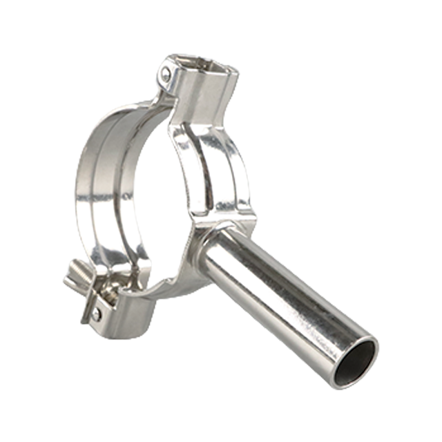 Support de pince de tuyau de cintre de Tube d'acier inoxydable à pince support de tuyau rond