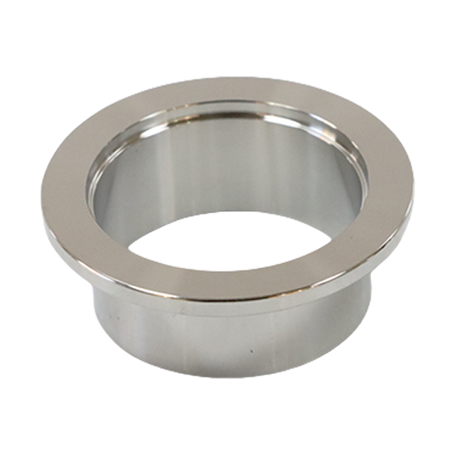  Raccord de tuyau de bride de bande en V de vide de virole de bride de soudure de catégorie comestible d'OIN d'acier inoxydable 