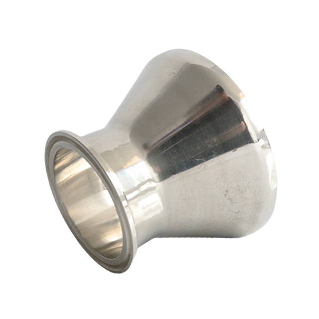 BPE JN-FT-20 7019 ISO/IDF Réducteur de raccord de tuyau concentrique en acier inoxydable 31/32-14MP avec extrémité à souder