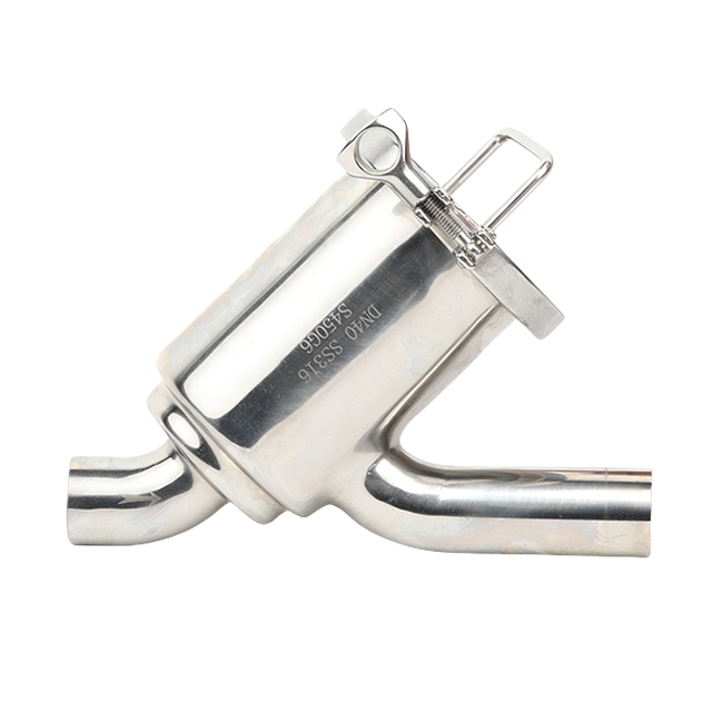 Filtre à crépine sanitaire de type Y en acier inoxydable
