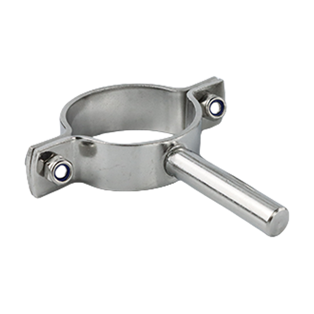  Support de collier de serrage réglable en acier inoxydable avec support de patron 