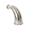 Coude Triclamp à 90 degrés SMS 3A 3A JN-FT-20 3004 de grand diamètre en acier inoxydable