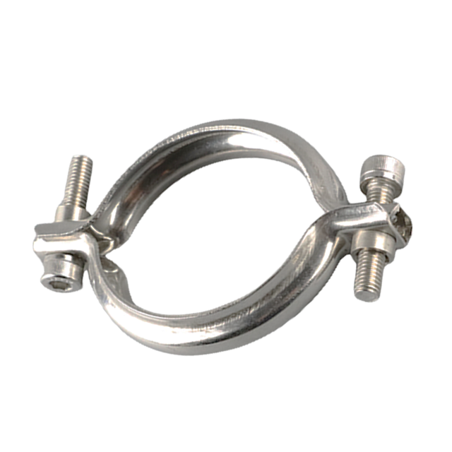 Collier de serrage en V pour échappement sanitaire en acier inoxydable, collier de serrage pour tuyau en V