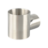 Té sanitaire réduit en acier inoxydable 3A-7WWWS ISO1127, court et égal, soudé bout à bout, JN-FT-23 3014