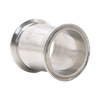 Tri pince sanitaire en acier inoxydable, réducteur conique Tri Clover