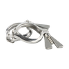  Support de tuyau TriClamp robuste en acier inoxydable de type S pour tuyaux en acier 