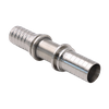 Raccord d'épissure de barbe de tuyau à Double connecteur de haute qualité de qualité alimentaire en acier inoxydable sanitaire