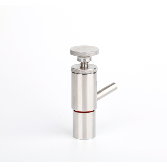 Valve d'échantillonnage de liquide adaptée aux besoins du client aseptique sanitaire d'acier inoxydable 